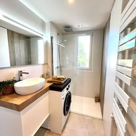 Charming Penthouse In - 10 Minutes From Seaside 尼斯