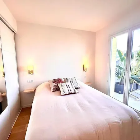 Charming Penthouse In - 10 Minutes From Seaside * 尼斯